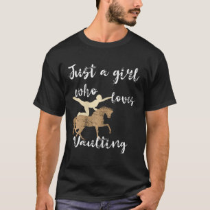 Nur ein Mädchen, das Lieben macht Pferd Va T-Shirt