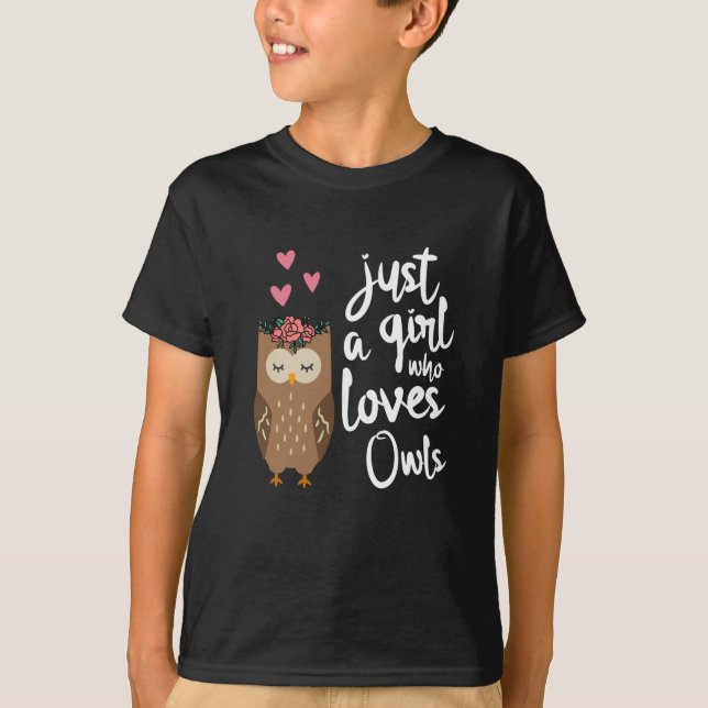 Nur ein Mädchen, das Lieben macht T-Shirt (Vorderseite)