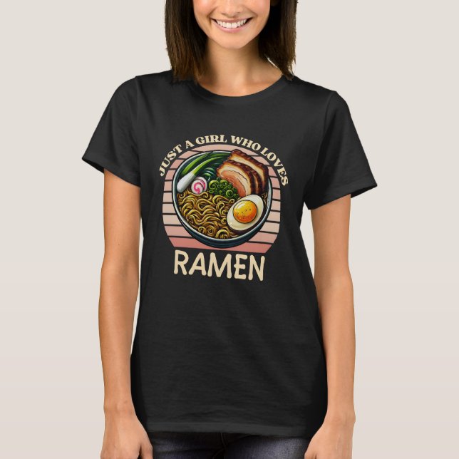 Nur ein Mädchen, das Lieben macht T-Shirt (Vorderseite)