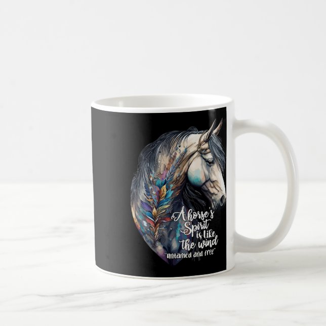 Nur ein Mädchen, das Lieben Pferde Co. Frauen Blac Kaffeetasse (Rechts)