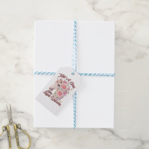 Nur ein Mädchen, das Lieben Unicorn Geschenkanhänger