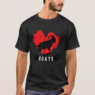 Nur ein Mädchen, das Lieben Ziegen Farm Animal Bau T-Shirt