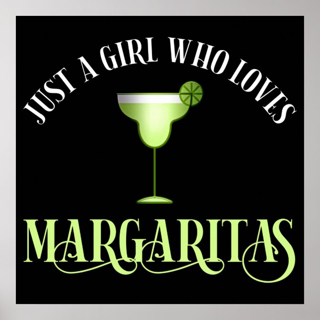 Nur ein Mädchen, das Margaritas Lieben Poster (Vorne)