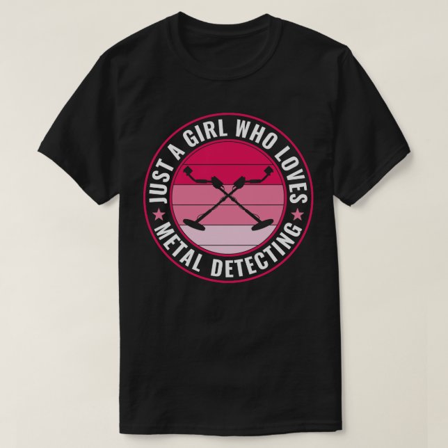 Nur ein Mädchen, das Metall Liebe, das weibliche M T-Shirt (Design vorne)