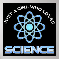 Nur ein Mädchen, das Naturwissenschaften liebt