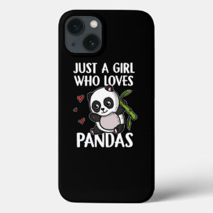 Nur ein Mädchen, das Pandas Niedliche Panda-Kostüm Case-Mate iPhone Hülle
