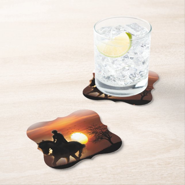 nur ein Mädchen, das Pferde Lieben Untersetzer (Vor Ort)