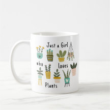 Nur ein Mädchen, das Pflanze Lieben Botanist