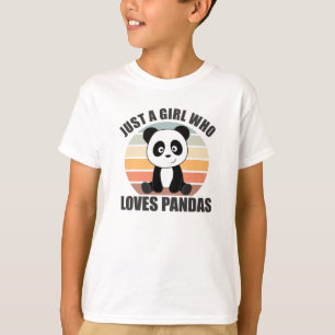 Nur ein Mädchen, das Pinguine Niedliches Pinguinhe T-Shirt