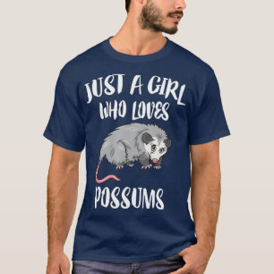 Nur ein Mädchen, das Tiergeschenke Liebe T-Shirt