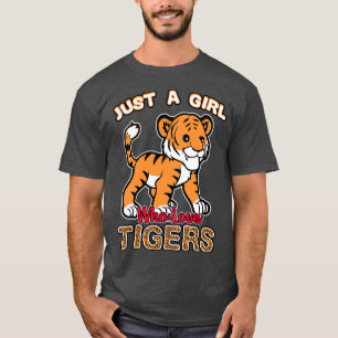 Nur ein Mädchen, das Tiger Liebe T-Shirt