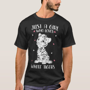 Nur ein Mädchen, das Tigers Tigers Liebe T-Shirt