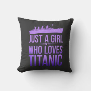 Nur ein Mädchen, das Titanic Liebe: Ideal für Tita Kissen