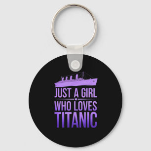 Nur ein Mädchen, das Titanic Liebe: Ideal für Tita Schlüsselanhänger