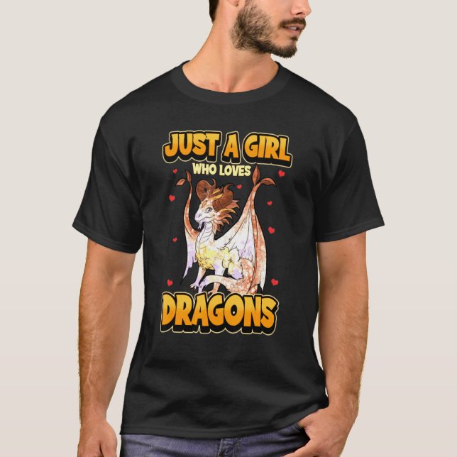 Nur ein Mädchen, das von Haikyuus Liebe zieht T-Shirt (Vorderseite)
