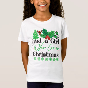 Nur ein Mädchen, das Weihnachten-42318 Liebe T-Shirt