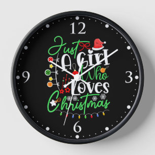 Nur ein Mädchen, das Weihnachten-64714 Lieben Uhr