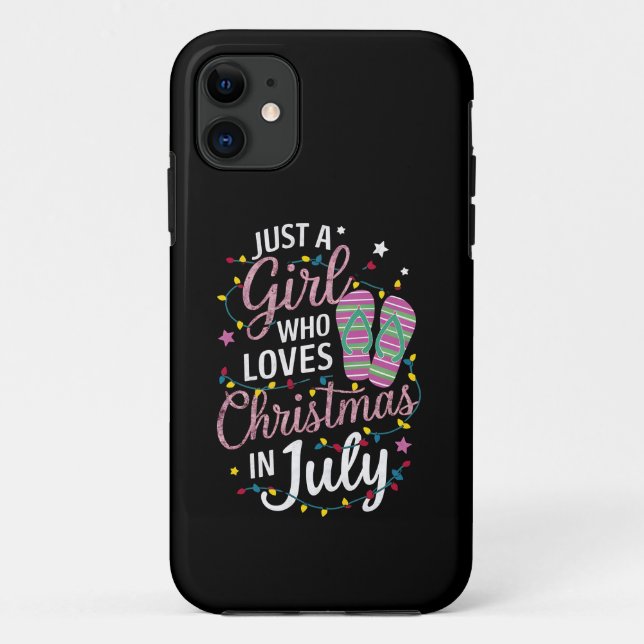 Nur ein Mädchen, das Weihnachten im Juli Lieben So Case-Mate iPhone Hülle (Rückseite)