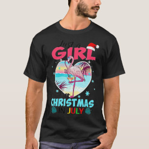 Nur ein Mädchen, das Weihnachten im Juli Lieben So T-Shirt