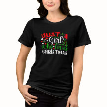 Nur ein Mädchen, das Weihnachten Liebe