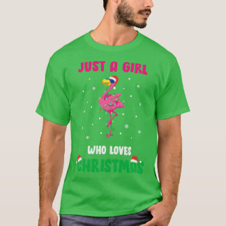 Nur ein Mädchen, das Weihnachten Lieben T-Shirt