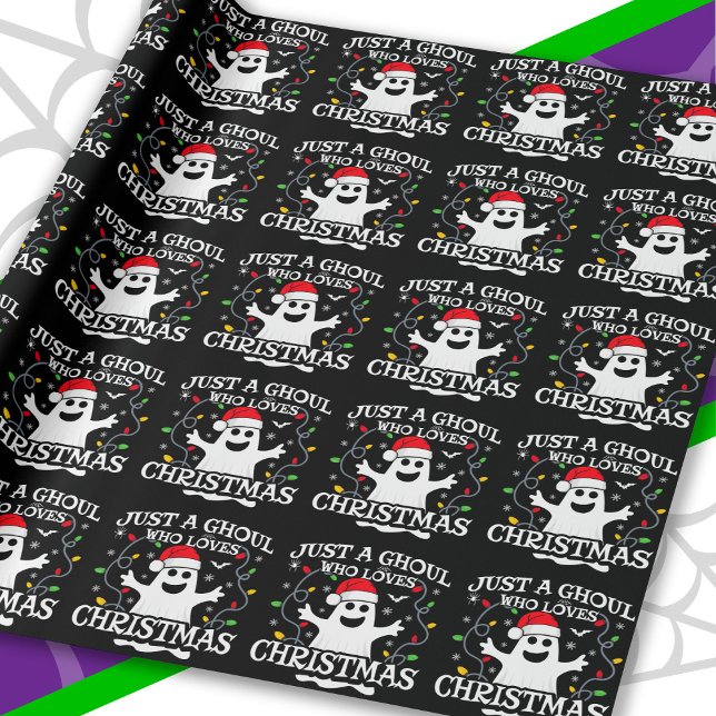 Nur ein Mädchen, das Weihnachten Weihnachten Weihn Geschenkpapier (Von Creator hochgeladen)