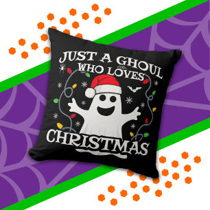 Nur ein Mädchen, das Weihnachten Weihnachten Weihn Kissen