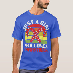 Nur ein Mädchen, das Weihnachtskekse Lieben Candy T-Shirt