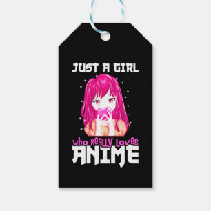 Nur ein Mädchen, das wirklich Anime Liebe Geschenkanhänger