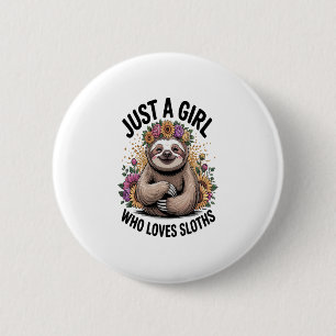 Nur ein Mädchen, die Liebe schläft Button