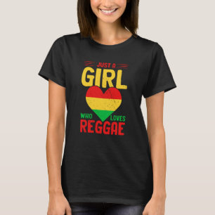Nur ein Mädchen, die Reggae I Rastafari I Jamaica T-Shirt