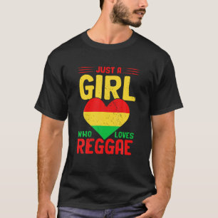 Nur ein Mädchen, die Reggae I Rastafari I Jamaica  T-Shirt