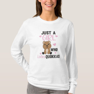Nur ein Mädchen Lieben The Quokka - Sweet Quokka T-Shirt