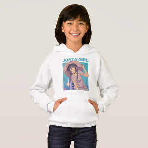 nur ein Mädchen T-Shirt Hoodie