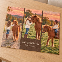 Nur ein Mädchen und ihr Pferd Skript 3 Foto