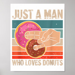 Nur ein Mann, der zwei Lieben im Pinky 1 in T spen Poster