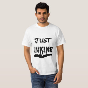 Nur ein Männer-T-Shirt mit Tinte – Künstler für Ti T-Shirt