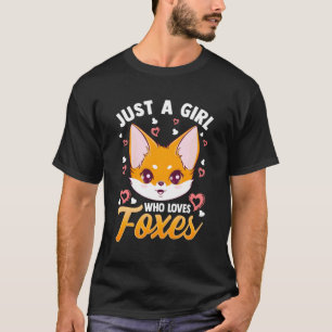 Nur ein Mensch, der Lieben Füchse Mama füttert T-Shirt