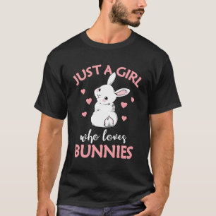 Nur ein Mensch Lieben Bunnies Kaninchen für T-Shirt