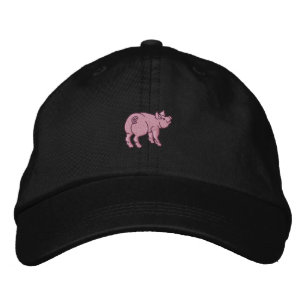 Nur ein Niedliches kleines Schwein Bestickte Baseballkappe