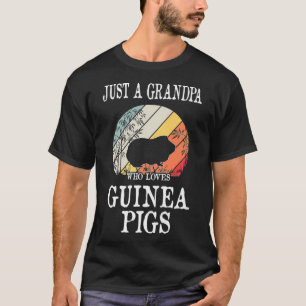 Nur ein Opa, der die Guinea Liebe Schweine Premium T-Shirt
