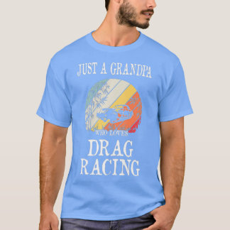 Nur ein Opa, der Lieben Racing Premium ziehen T-Shirt