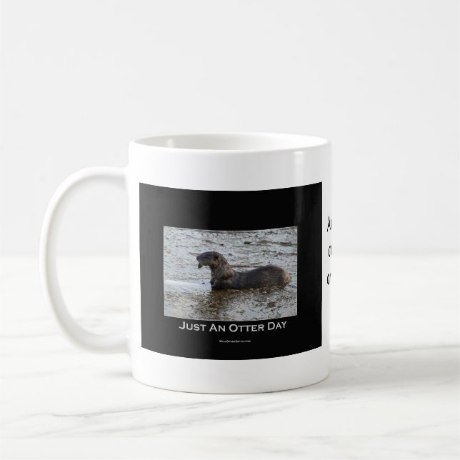 Nur ein Otter Day Geschenke Kaffeetasse (Links)