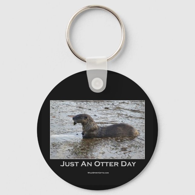 Nur ein Otter Day Geschenke Schlüsselanhänger (Vorderseite)