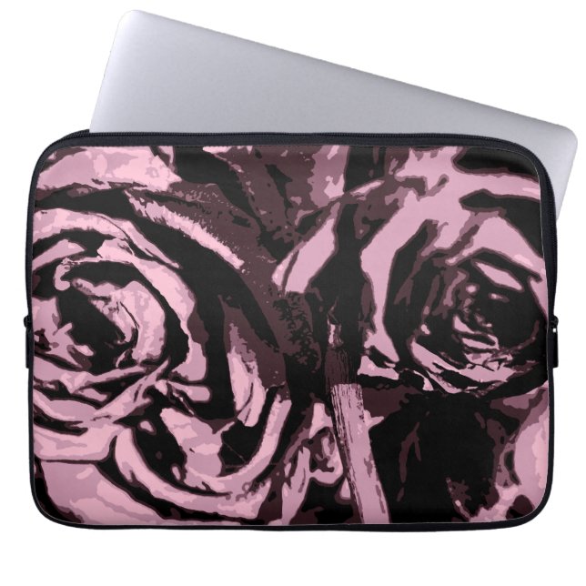 Nur ein paar Rose Laptopschutzhülle (Vorderseite)