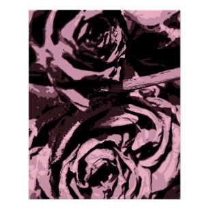 Nur ein paar Rose Poster
