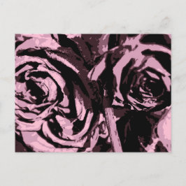 Nur ein paar Rose Postkarte