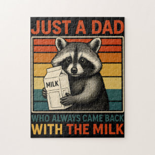 Nur ein Papa, der immer mit der Milch zurückkommt