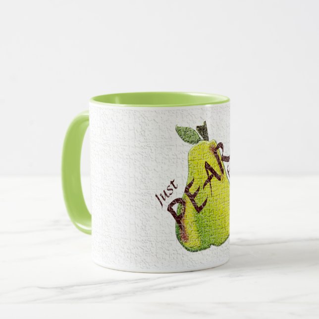 Nur ein PEARfect Tasse (Vorderseite Links)