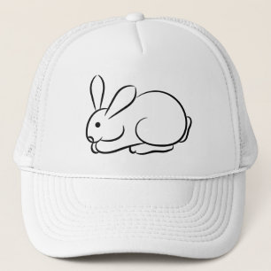 Nur ein Rabbit Truckerkappe